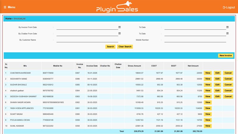 GST Billing Inventory Management Software